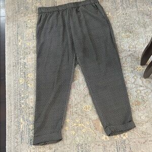 Women’s Geometric Pattern Loose Pull On Pants